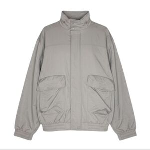 Oak + Fort Jacket Large Utility Light Gray water-repellent oversized minimalist